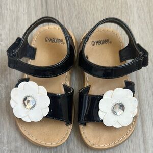 Gymboree Black and White Kids Moccasins